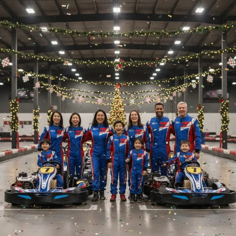 Arbre de Noël CE – Journée karting famille | DUNOIS KART