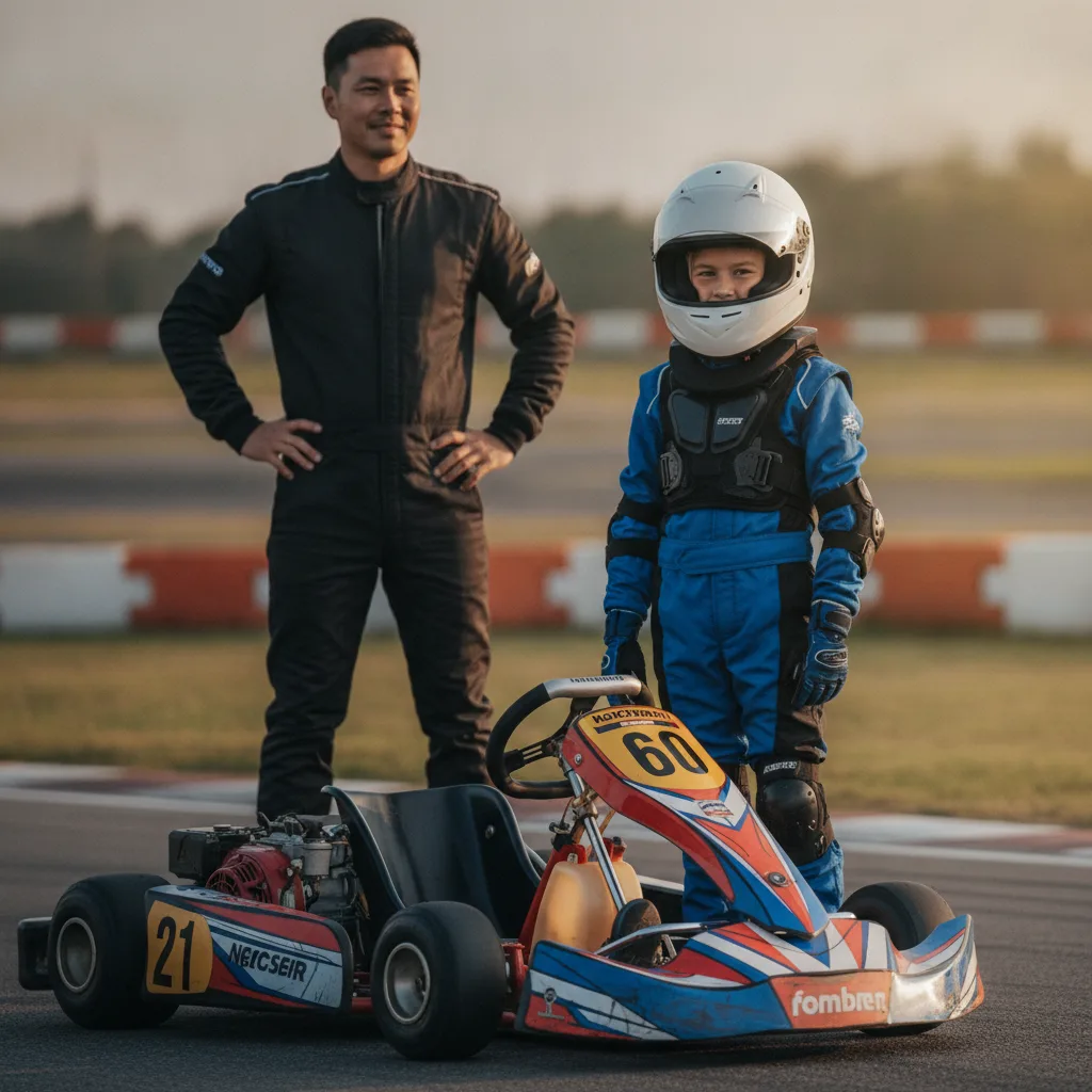 équipement karting enfant
