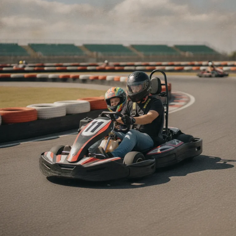 Karting biplace – plaisir du pilotage à deux | Dunois Kart