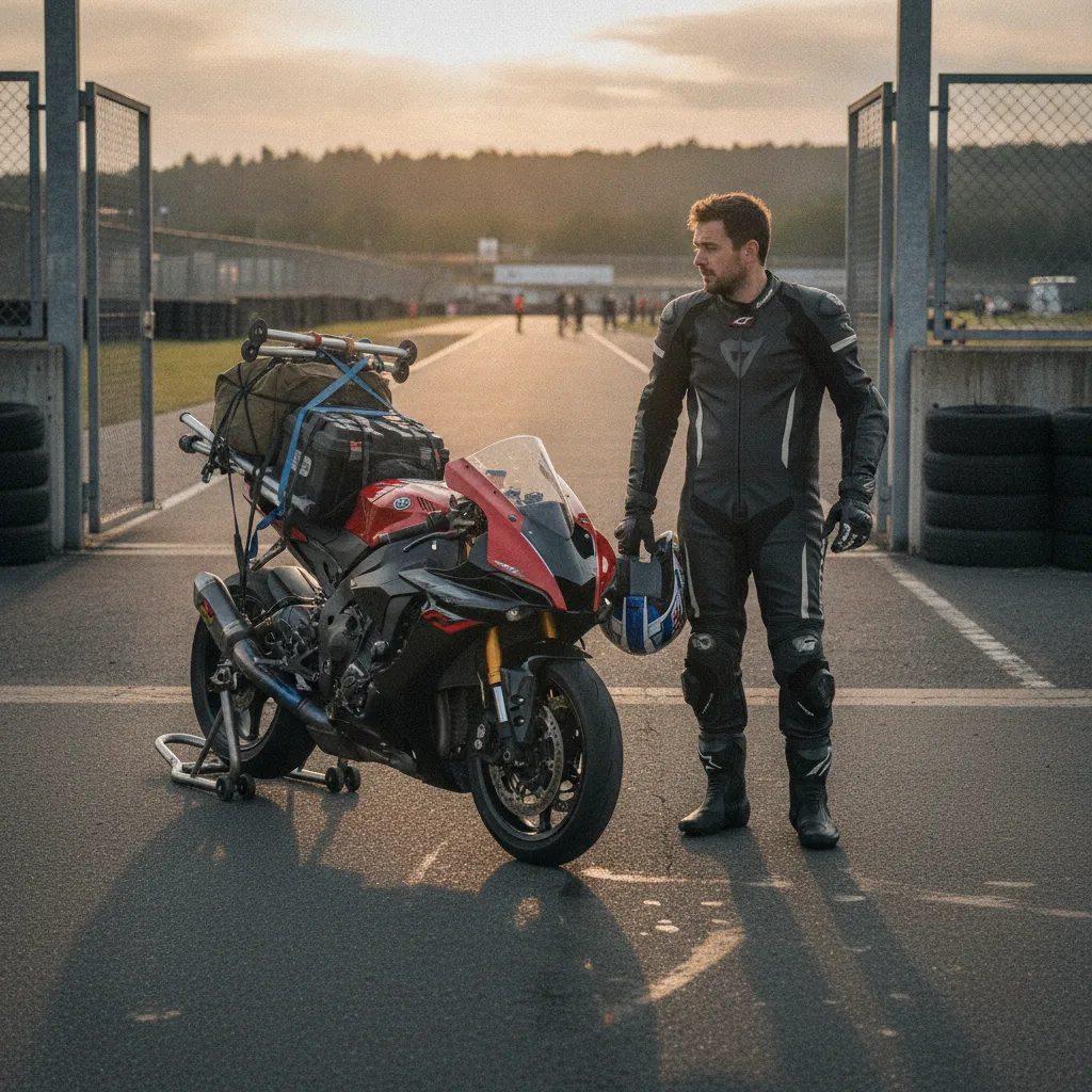 préparer sa moto pour la piste