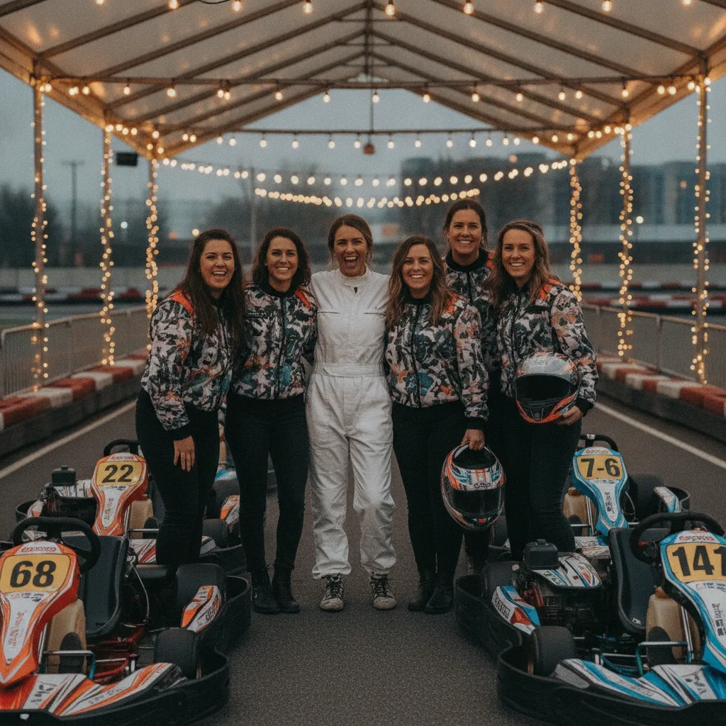 karting EVJF activité filles