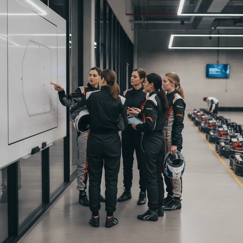 karting EVJF activité filles