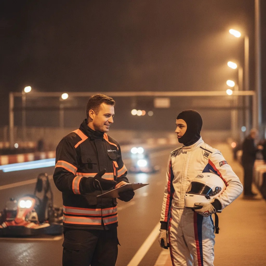 karting nocturne