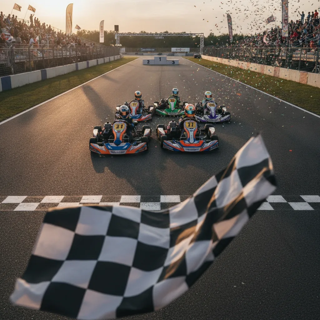 karting piste extérieure 1200m