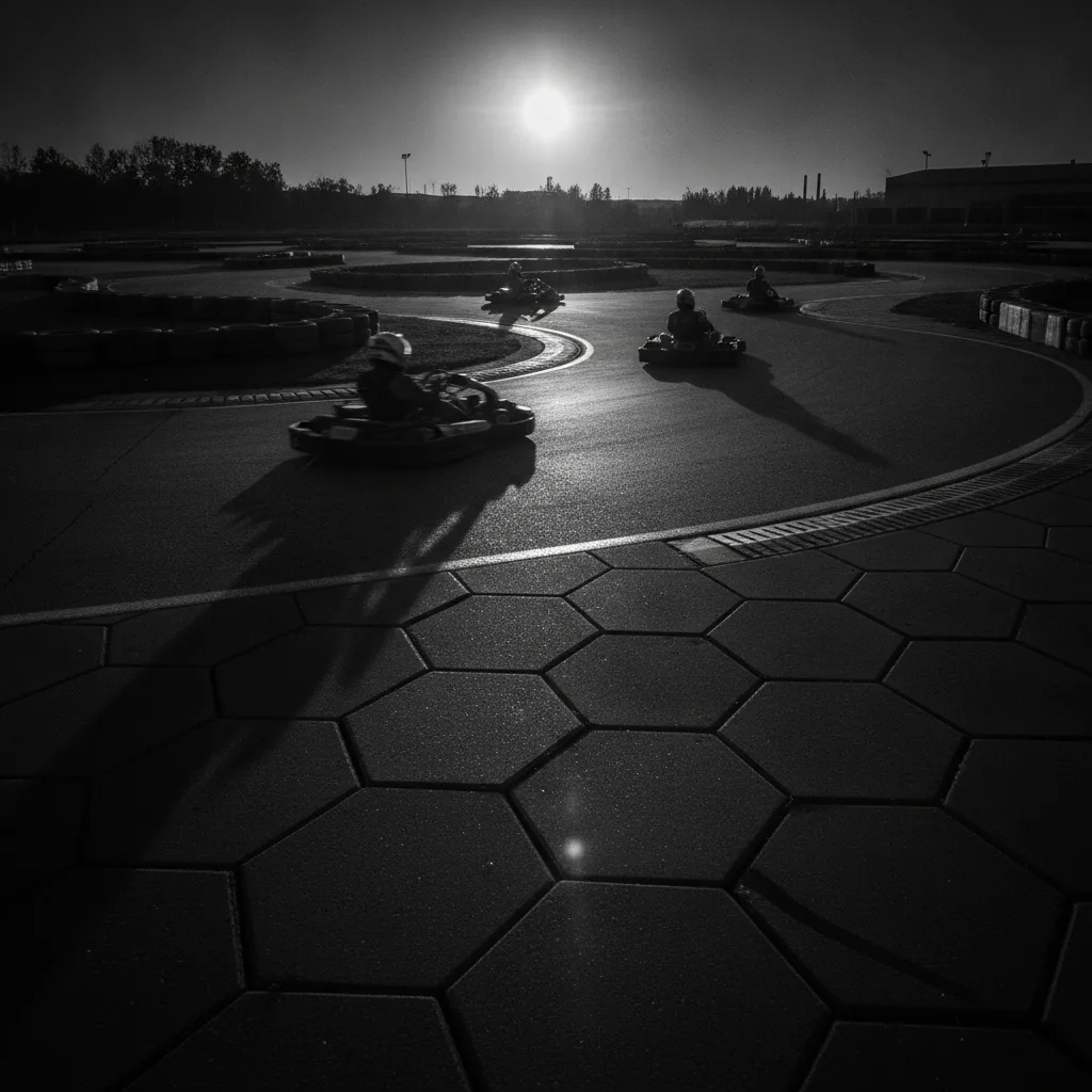karting piste extérieure 1200m