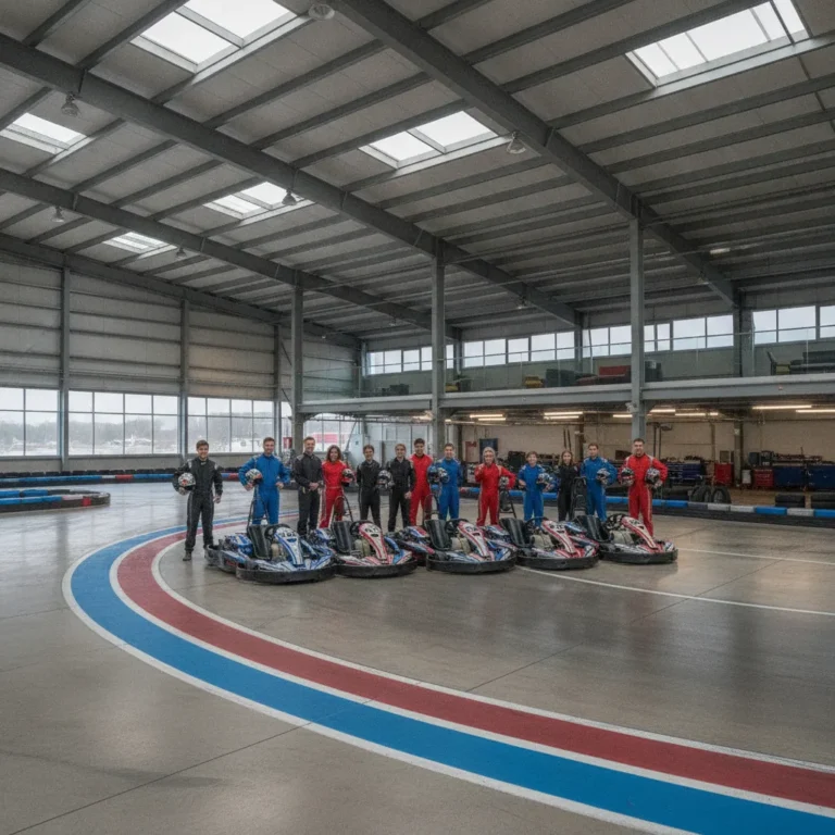 Karting piste intérieure couverte | guide complet