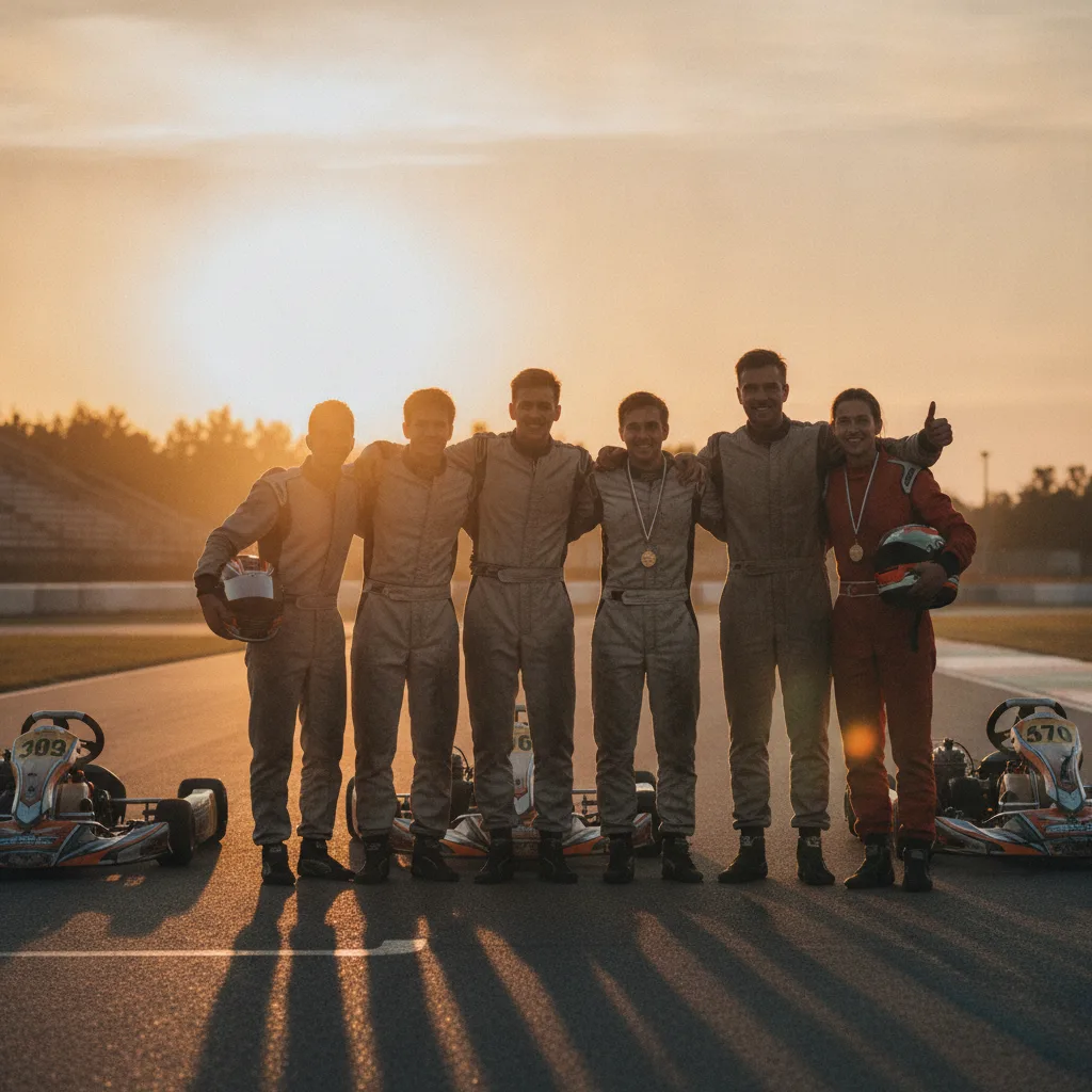 karting entre amis
