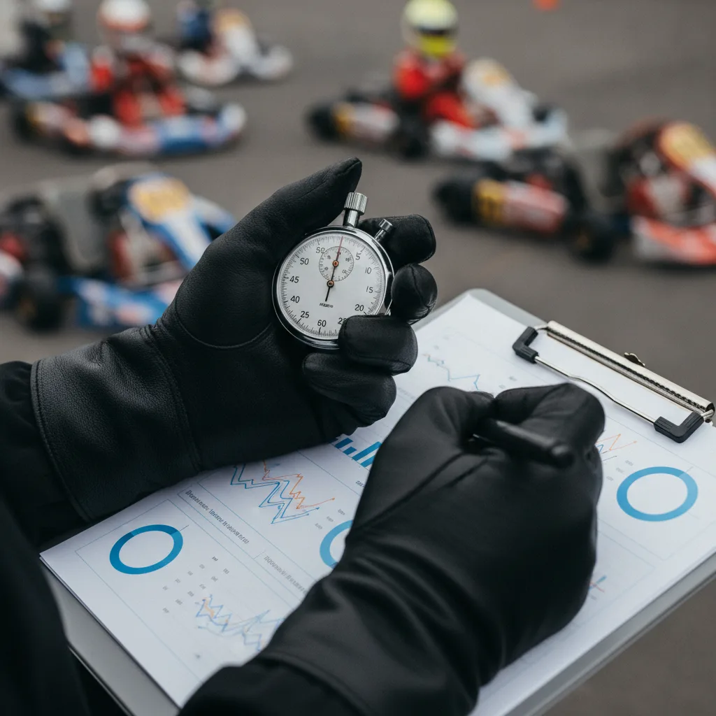 record du tour Dunois Kart