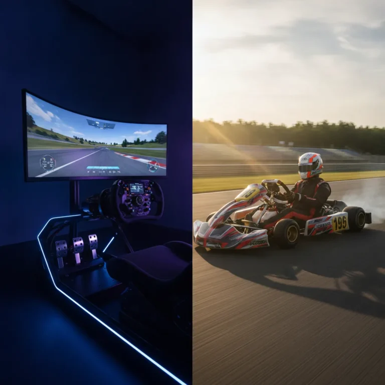 Simulateur vs Karting Réel – Le grand comparatif des sensations