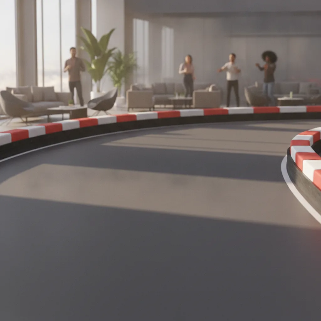 visite virtuelle circuit karting