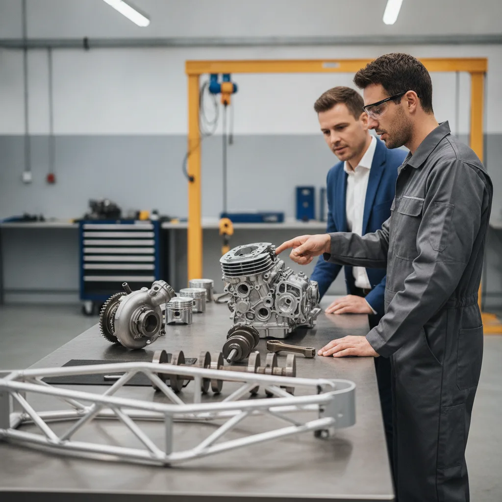 atelier réparation kart châssis moteur