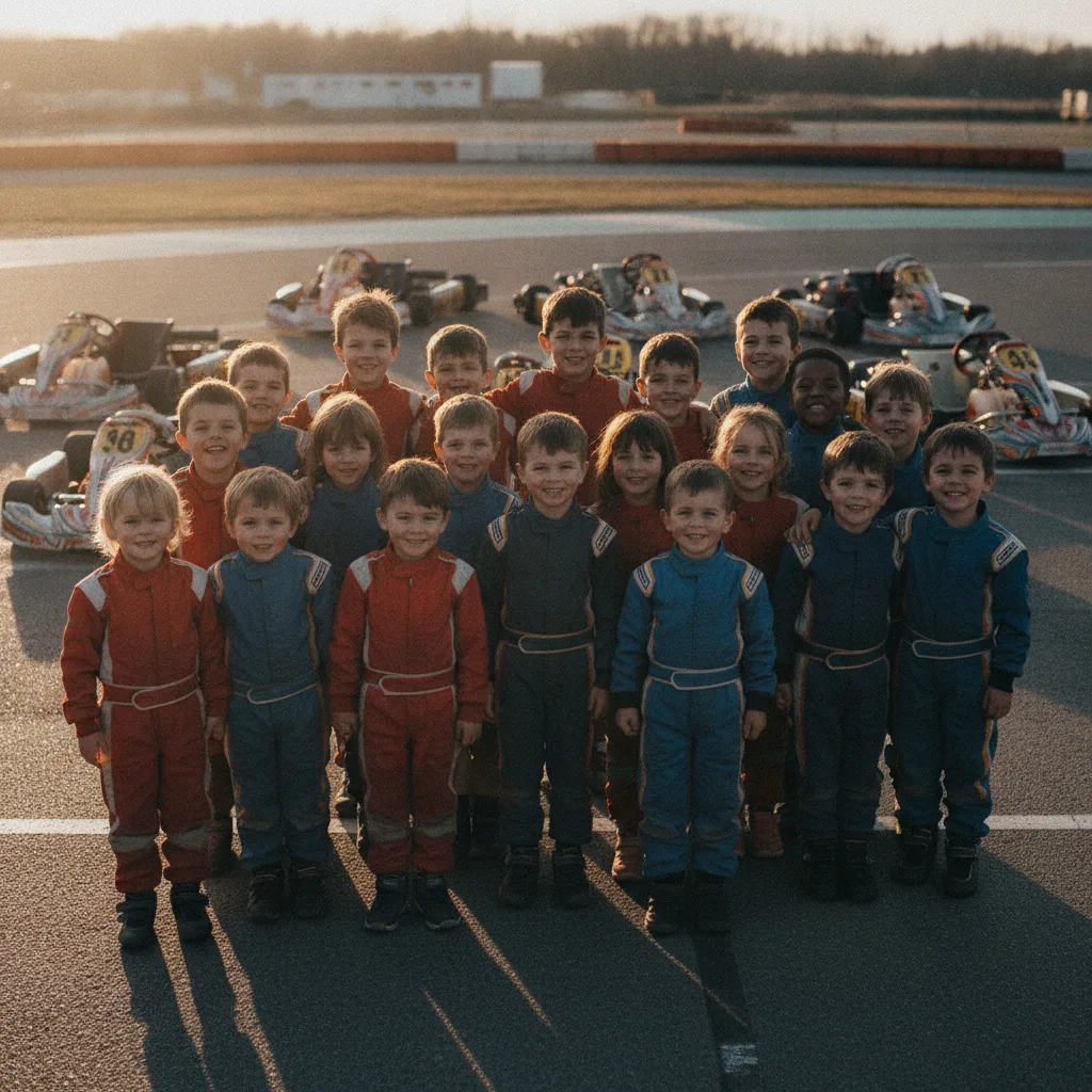 colonie vacances karting