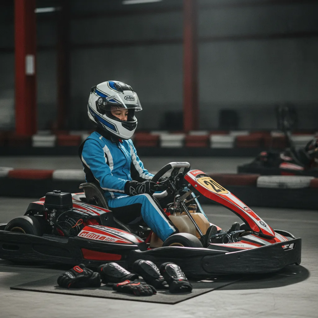 colonie vacances karting