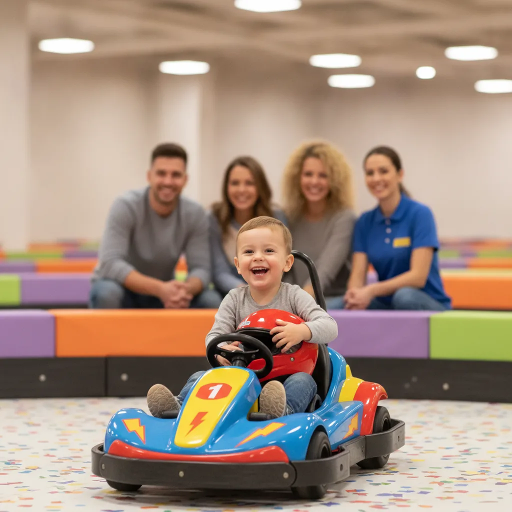 Kid racer karting 3 ans | initiation enfant en sécurité - kid racer karting 3 ans