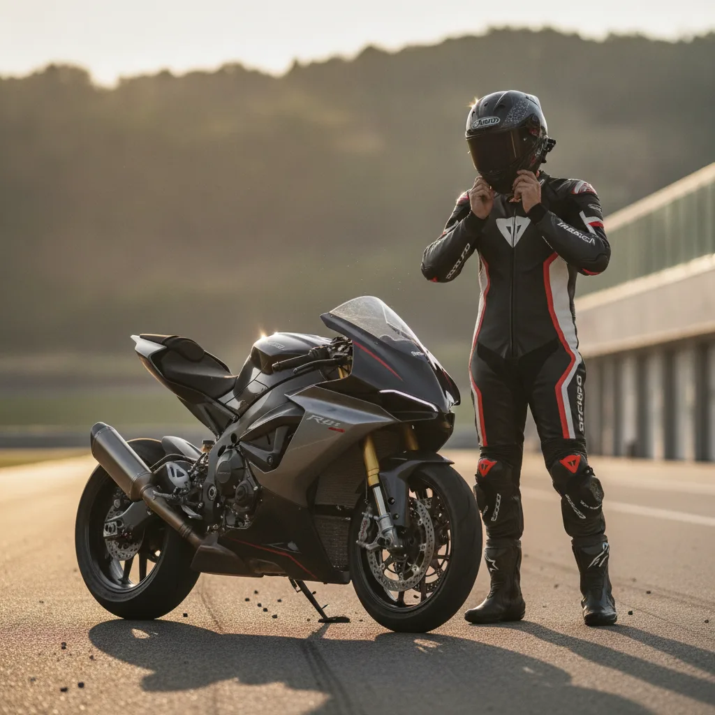 moto légère circuit piste