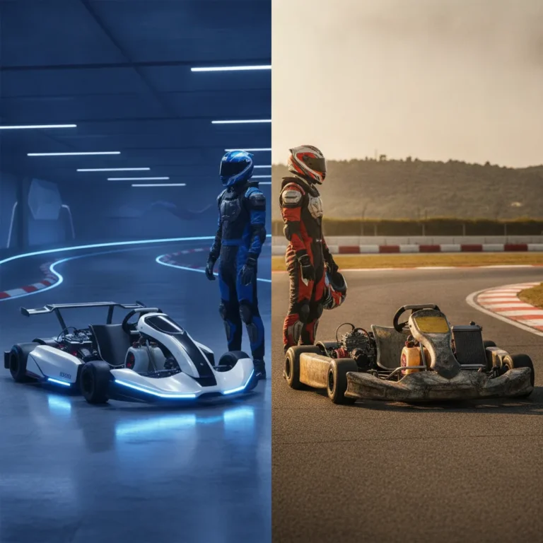Karting électrique vs thermique, que choisir en 2026