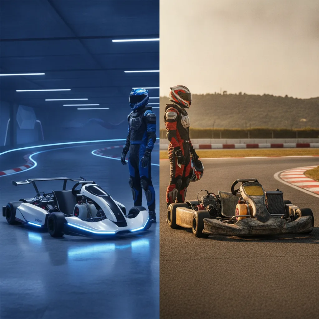 Karting électrique vs thermique, que choisir en 2026 - karting electrique vs thermique