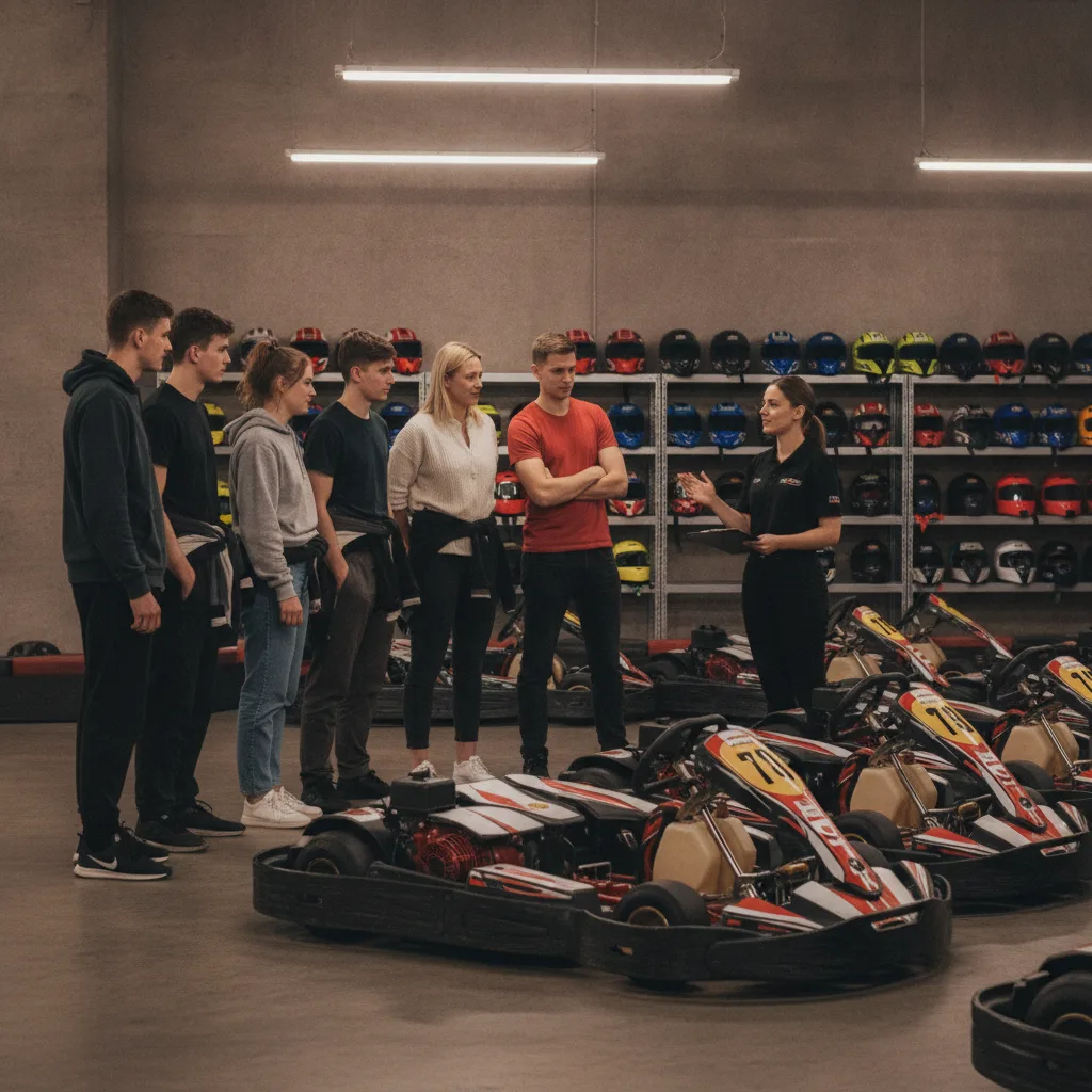 karting électrique vs thermique