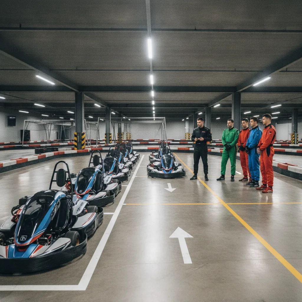 karting électrique vs thermique