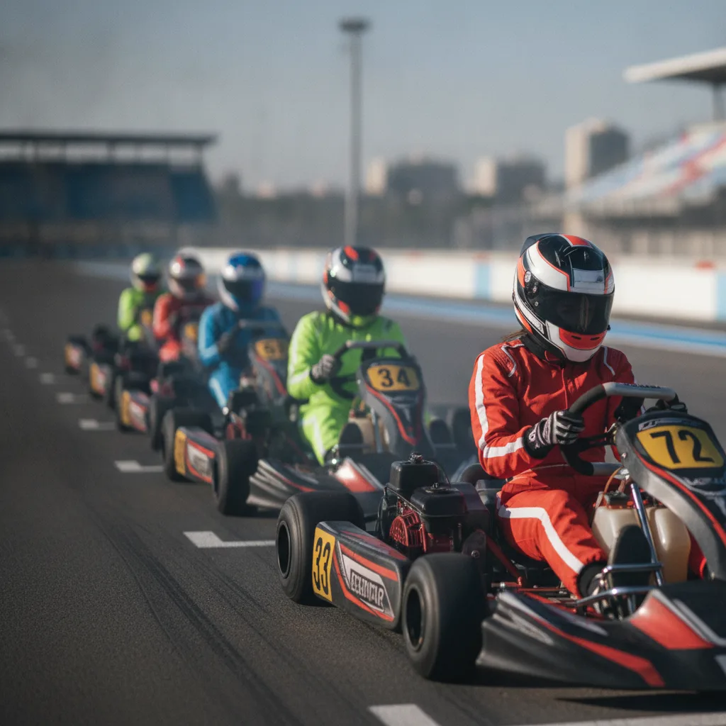 Karting pour femmes pilotes, débuter et progresser 2026 - karting femmes pilotes