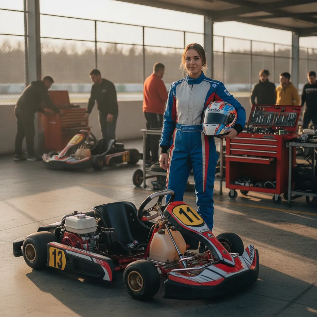 karting pour femmes pilotes