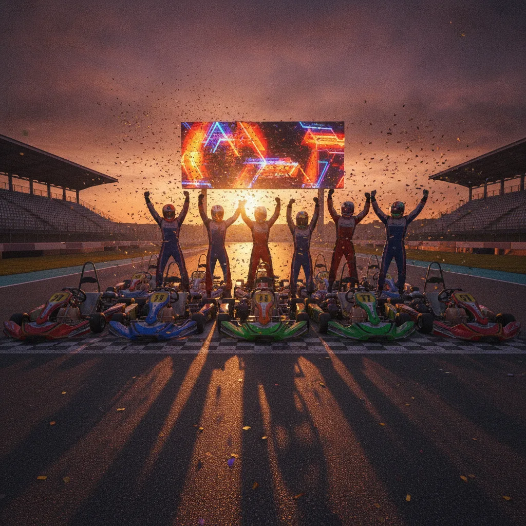 Photos vidéos courses karting | Galerie DUNOIS KART - photos videos courses karting