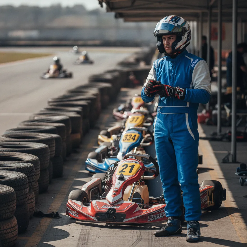 première fois karting appréhension