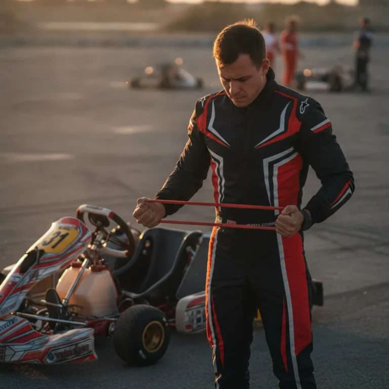 Préparation physique pilote kart, exercices clés 2026